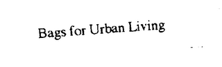 BAGS FOR URBAN LIVING logo