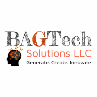 BAGTECH SOLUTIONS LLC GENERATE. CREATE. INNOVATE logo