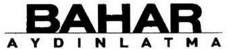 BAHAR AYDINLATMA logo