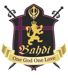 BAHDI ONE GOD ONE LOVE logo