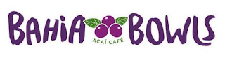 BAHIA BOWLS ACAÍ CAFÉ logo
