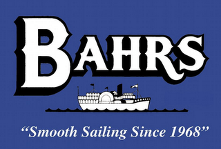 BAHRS "SMOOTH SAILING SINCE 1968" logo