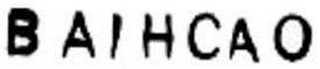 BAIHCAO logo