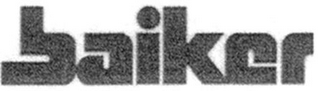 BAIKER logo