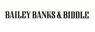 BAILEY BANKS & BIDDLE logo
