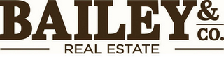 BAILEY & CO. REAL ESTATE logo