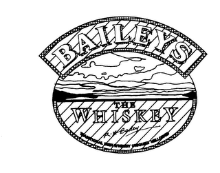 BAILEYS THE WHISKEY TRADITIONAL IRISH WHISKEY UNIQUELY MELLOWED RABAILEY logo