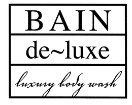 BAIN DE~LUXE LUXURY BODY WASH logo