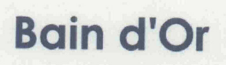 BAIN D'OR logo