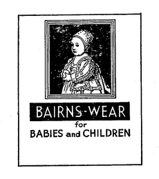 BAIRNS-WEAR FOR BABIES AND CHILDREN logo