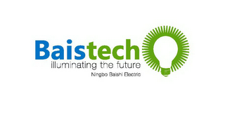 BAISTECH ILLUMINATING THE FUTURE NINGBO BAISHI ELECTRIC logo