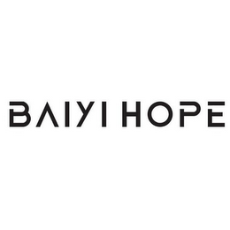 BAIYI HOPE logo