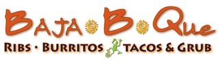 BAJA B QUE RIBS BURRITOS TACOS & GRUB logo