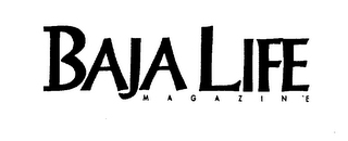 BAJA LIFE MAGAZINE logo