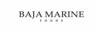 BAJA MARINE FOODS logo