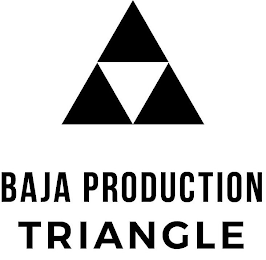 BAJA PRODUCTION TRIANGLE logo