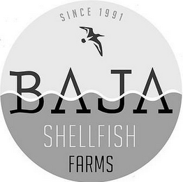 BAJA SHELLFISH FARMS SINCE 1991 logo