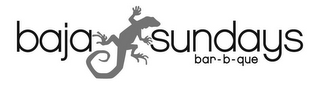BAJA SUNDAYS BAR-B-QUE logo