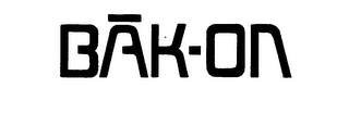 BAK-ON logo