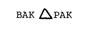 BAK PAK logo