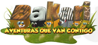 BAKARI AVENTURAS QUE VAN CONTIGO logo