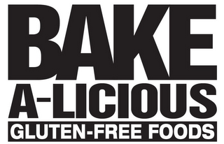 BAKE A-LICIOUS GLUTEN-FREE FOODS logo