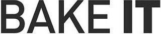 BAKE IT logo