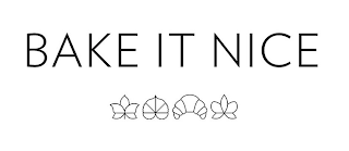BAKE IT NICE logo