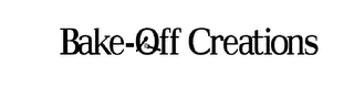 BAKE-OFF CREATIONS logo