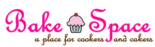 BAKE SPACE A PLACE FOR COOKERS AND CAKERS logo
