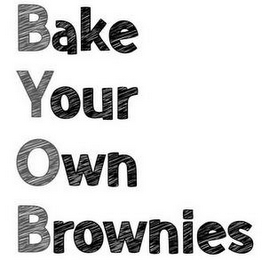 BAKE YOUR OWN BROWNIES logo