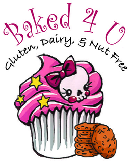 BAKED 4 U GLUTEN, DAIRY, & NUT FREE logo