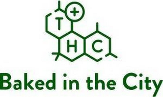 BAKED IN THE CITY THC logo