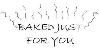 BAKED JUST FOR YOU logo