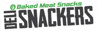 BAKED MEAT SNACKS DELI SNACKERS logo