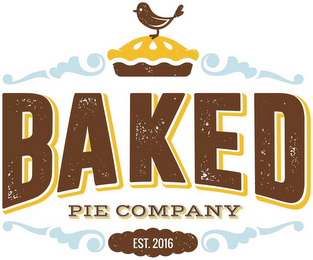 BAKED PIE COMPANY EST. 2016 logo