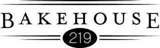 BAKEHOUSE 219 logo