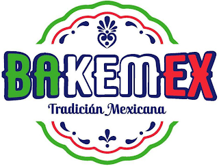 BAKEMEX TRADICIÁN MEXICANA logo