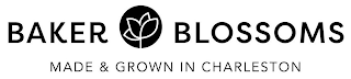 BAKER BLOSSOMS MADE & GROWN IN CHARLESTON logo