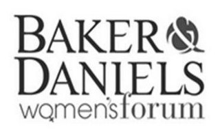 BAKER & DANIELS WOMEN'S FORUM logo