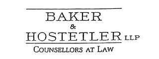 BAKER & HOSTETLER LLP COUNSELLORS AT LAW