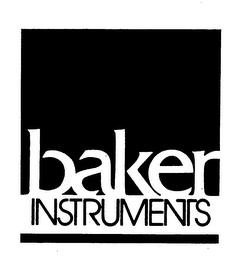 BAKER INSTRUMENTS logo