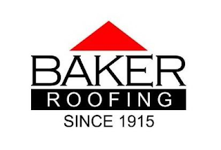 BAKER ROOFING SINCE 1915 logo