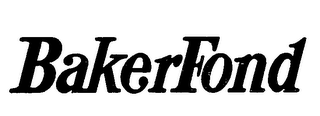 BAKERFOND logo
