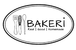 BAKERI REAL | GOOD | HOMEMADE logo