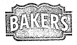 BAKER'S logo