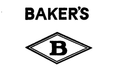 BAKER'S "B" logo