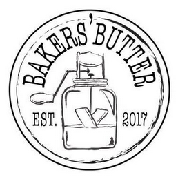 BAKERS' BUTTER EST. 2017 logo