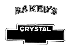 BAKER'S CRYSTAL logo