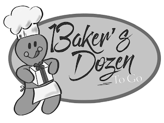 BAKER'S DOZEN TO GO logo